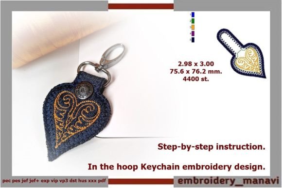 In the Hoop Key Chain Review for Boutique Apparel