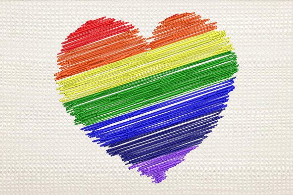 LGBT Rainbow Heart Embroidery Review