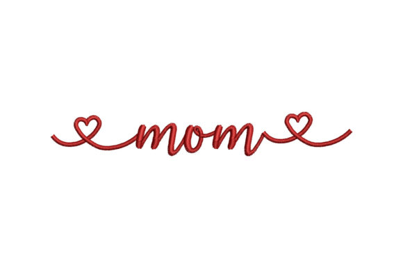 Mom with Hearts Embroidery Review
